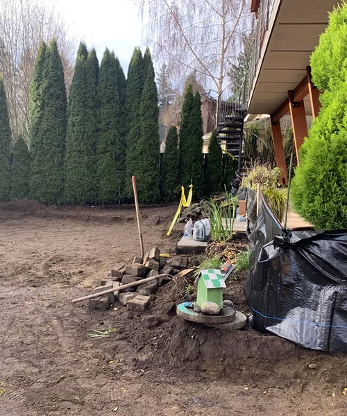 Outdoor Living Space Project in Kirkland 